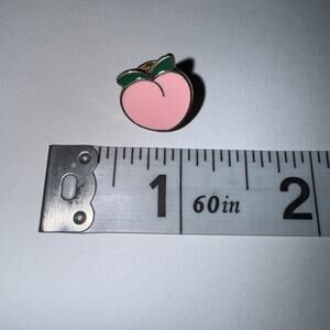 Peach Fruit Pin Brooch
